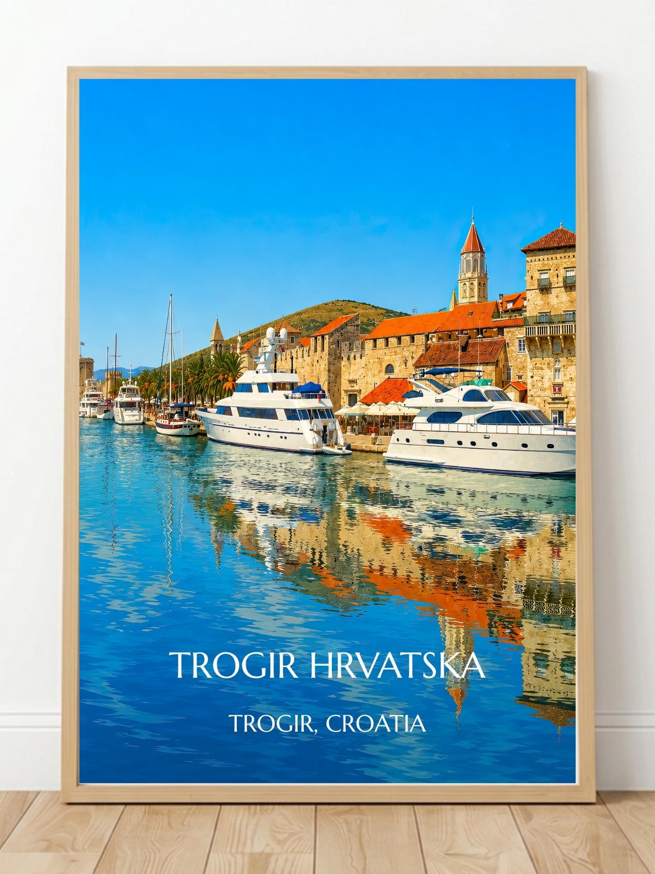 Trogir Croatia Wall Art Prints - UNESCO World Heritage Site
