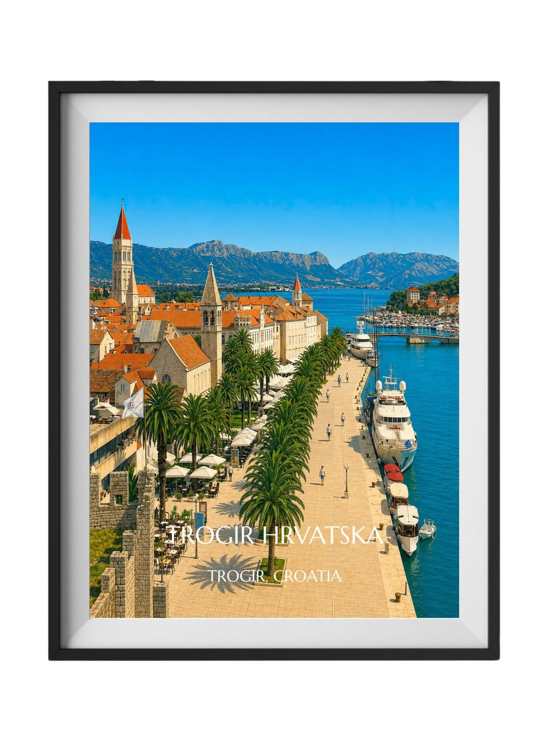 Trogir Croatia Wall Art Prints - UNESCO World Heritage Site