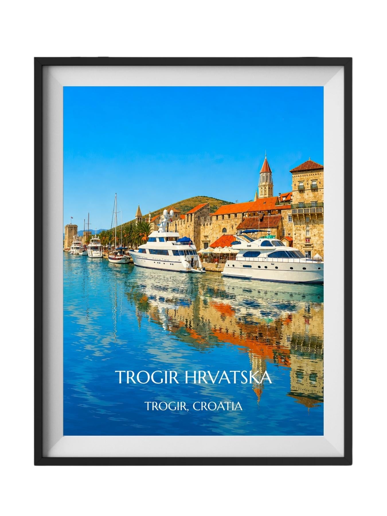 Trogir Croatia Wall Art Prints - UNESCO World Heritage Site
