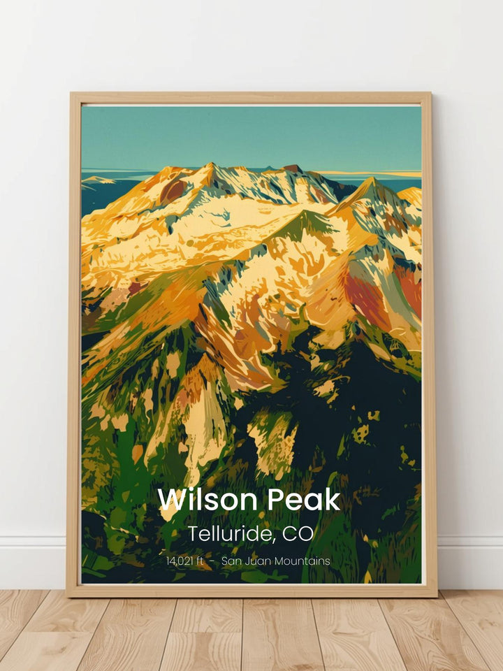 Wilson Peak Print